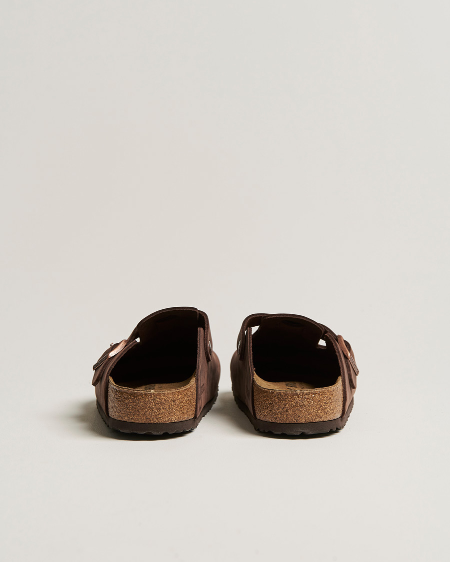 Herre | Sandaler og tøfler | BIRKENSTOCK | Boston Classic Footbed Habana Oiled Leather