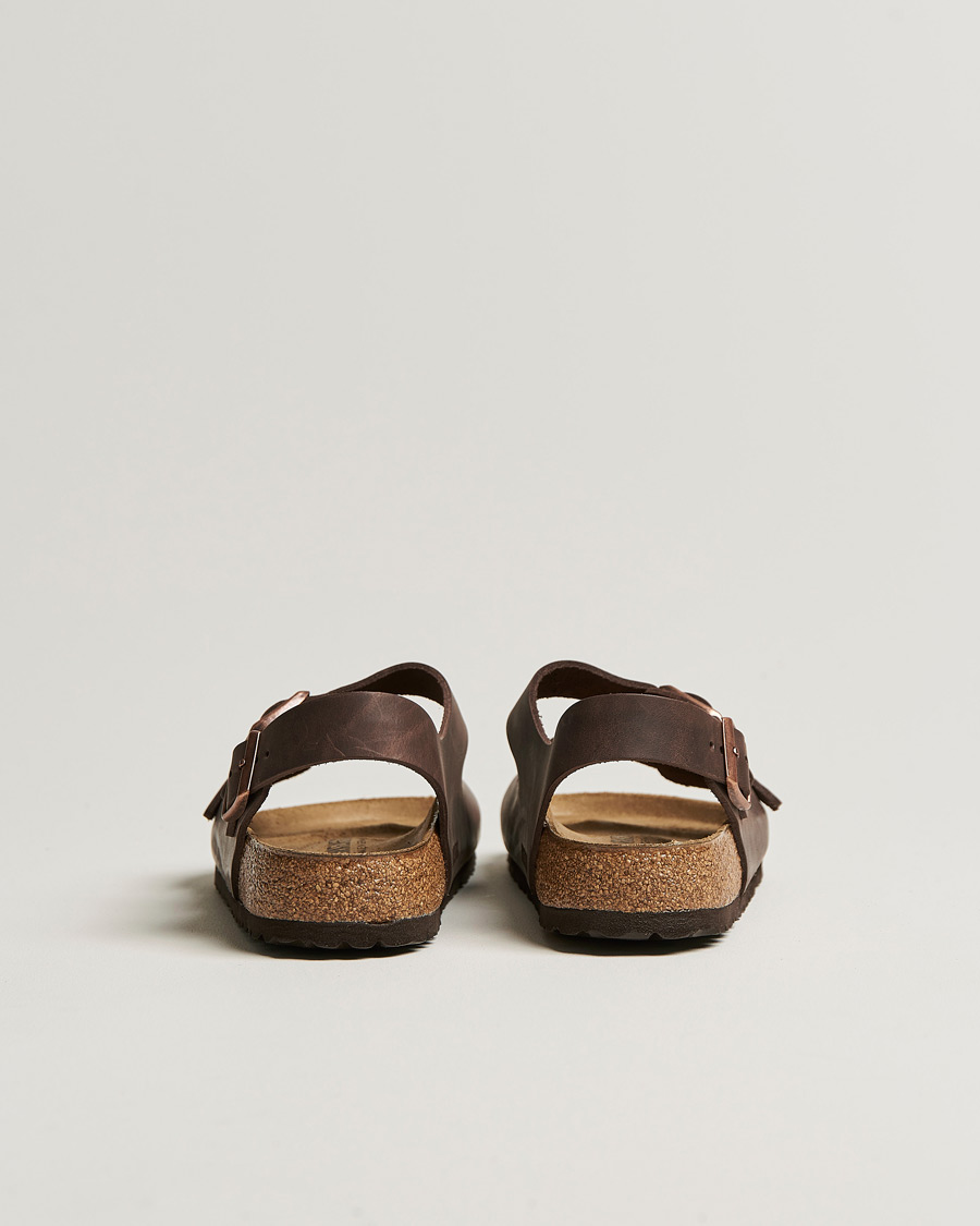 Herre | Sandaler og tøfler | BIRKENSTOCK | Milano Classic Footbed Habana Oiled Leather