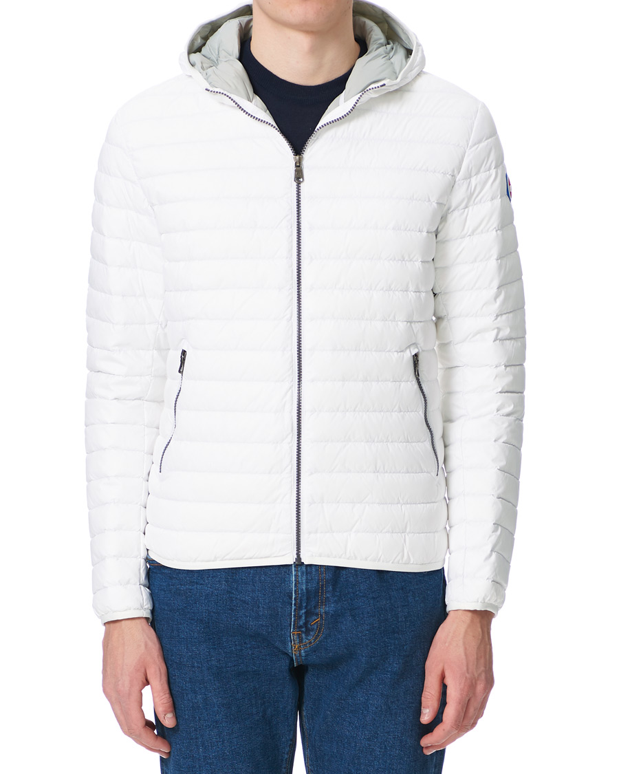 Herre | Jakker | Colmar | Lightweight Down Hooded Jacket White
