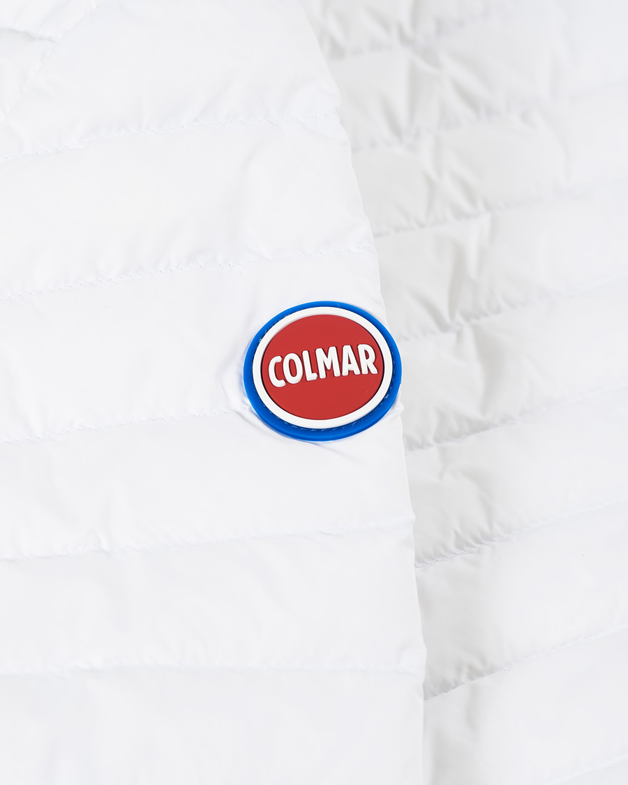 Herre | Jakker | Colmar | Lightweight Down Hooded Jacket White