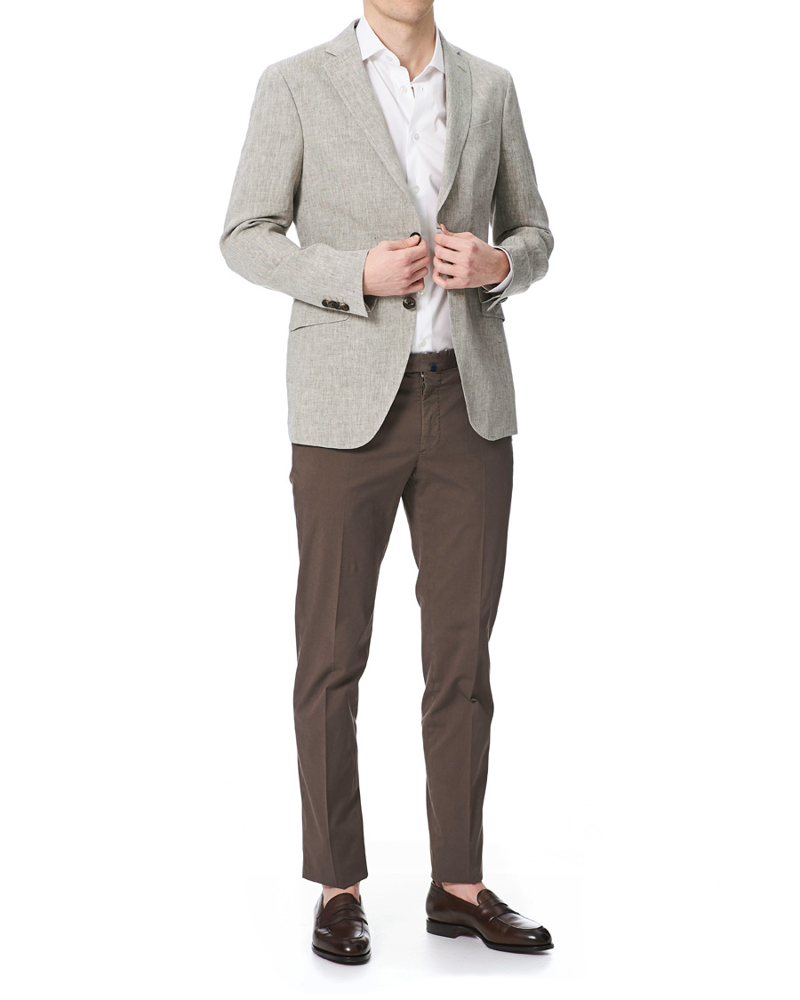 Herre | Dressjakker | Etro | Linen Blazer Beige