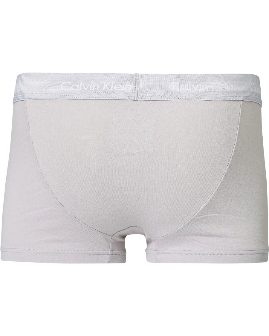 Herre | Undertøy | Calvin Klein | Cotton Stretch Low Rise Trunk 3-Pack Jada Sea/Sky High/Silver