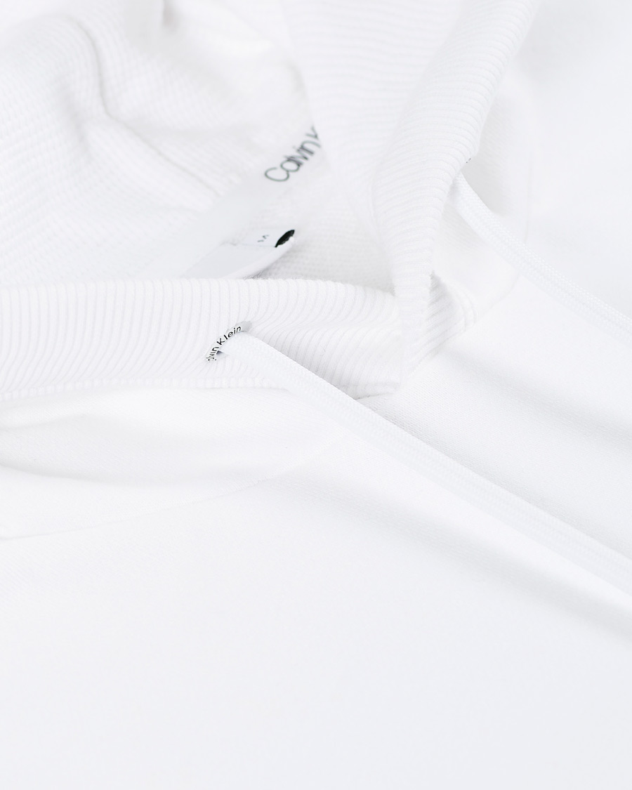 Herre | Gensere | Calvin Klein | Small Chest Logo Hoodie Bright White