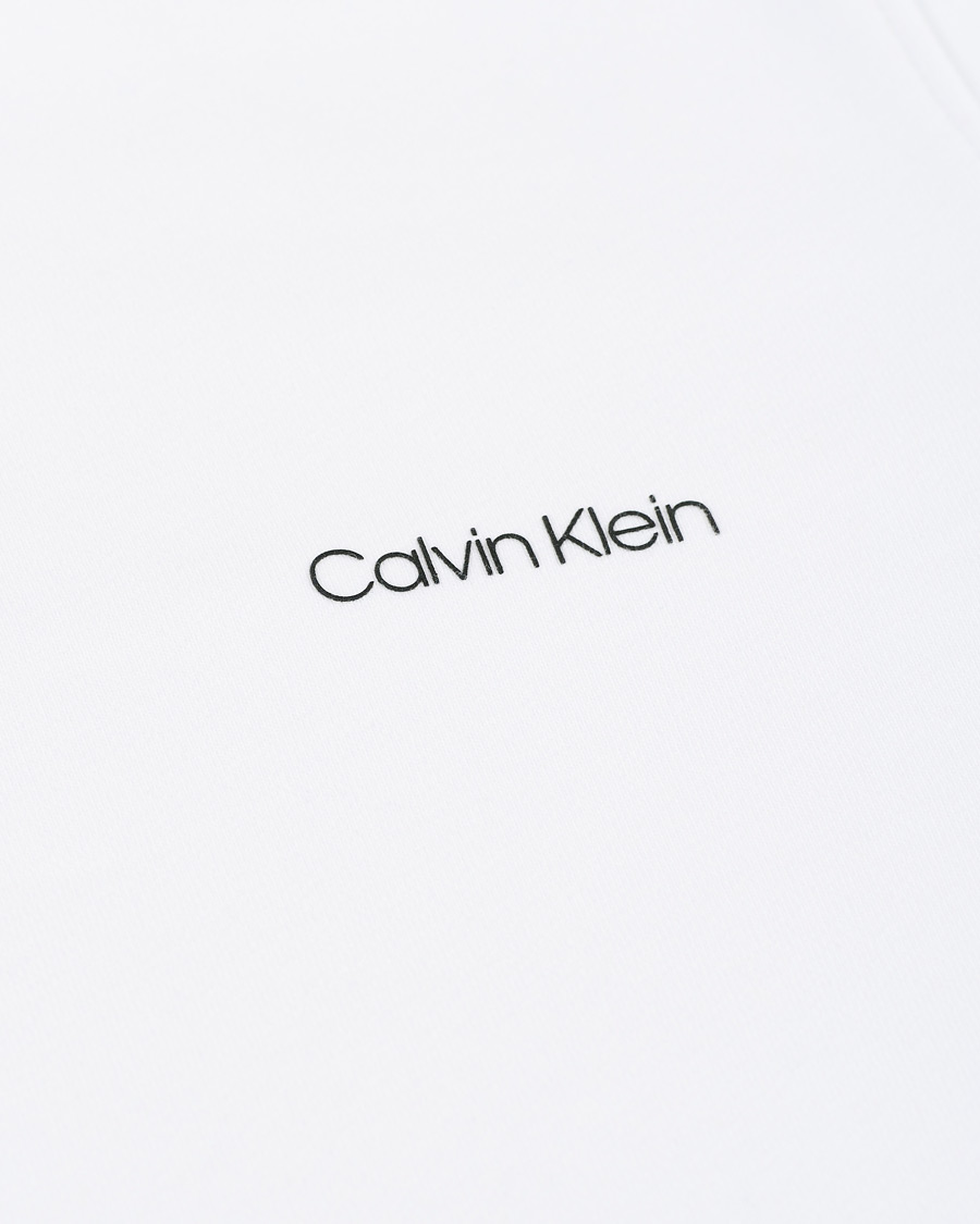 Herre | Gensere | Calvin Klein | Small Chest Logo Hoodie Bright White