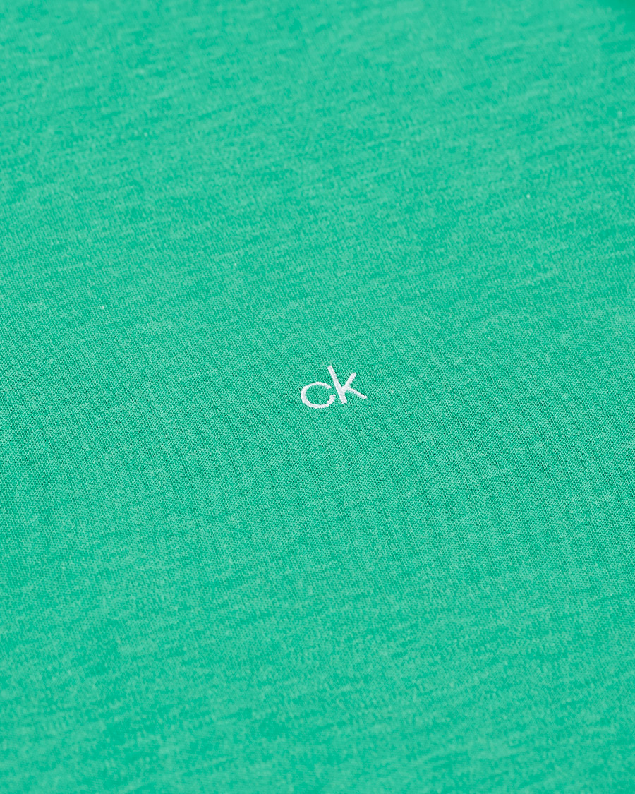 Herre | Pikéer | Calvin Klein | Slim Fit Liquid Touch Polo Green Campus Heather