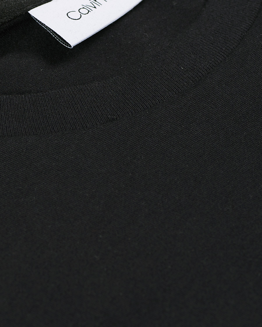 Herre | T-Shirts | Calvin Klein | Chest Box Logo Crew Neck Tee Black