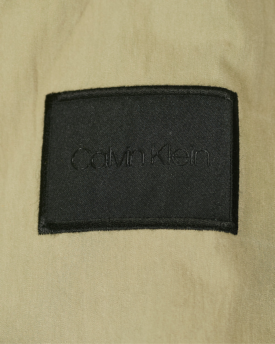 Herre | Calvin Klein Light Shirt Jacket Delta Green | Calvin Klein | Light Shirt Jacket Delta Green