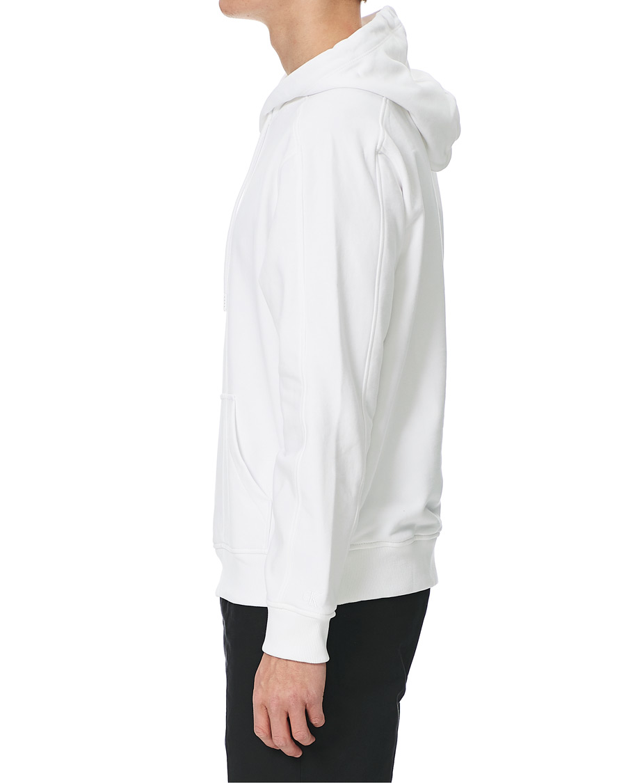 Herre | Gensere | Calvin Klein Jeans | Micro Branding Hoodie White