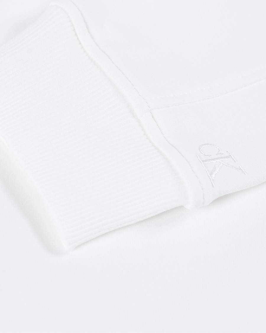 Herre | Gensere | Calvin Klein Jeans | Micro Branding Hoodie White