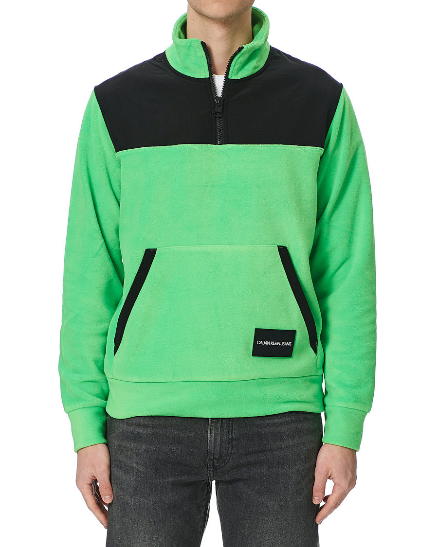 Herre | Gensere | Calvin Klein Jeans | Polar Fleece Half Zip Andean Toucan