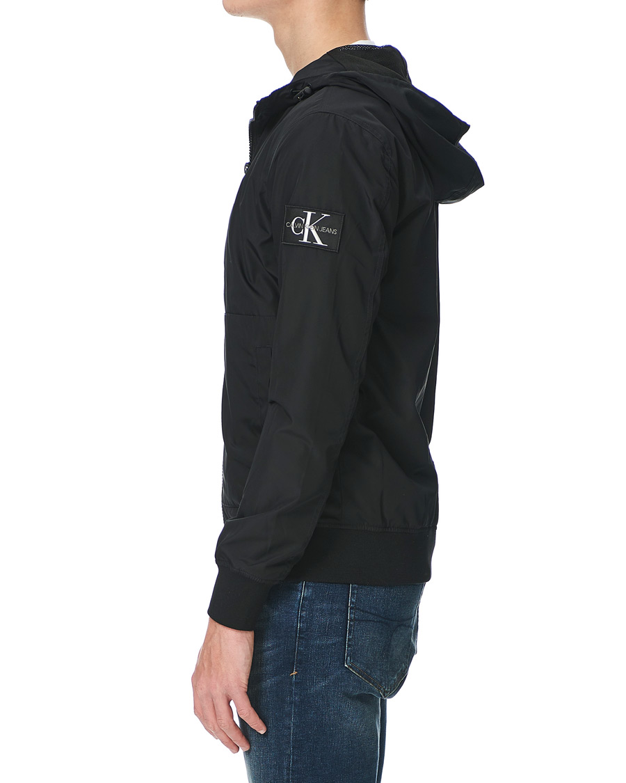 Herre | Jakker | Calvin Klein Jeans | Essential Hooded Bomber Jacket Black