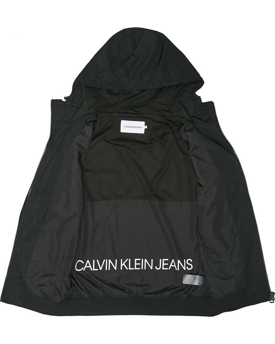 Herre | Jakker | Calvin Klein Jeans | Essential Hooded Bomber Jacket Black