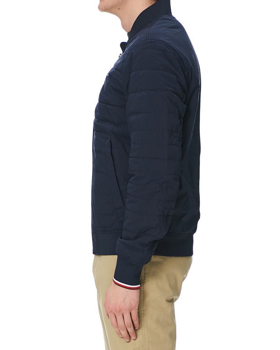 Herre | Jakker | Tommy Hilfiger | Flex Padded Bomber Jacket Desert Sky