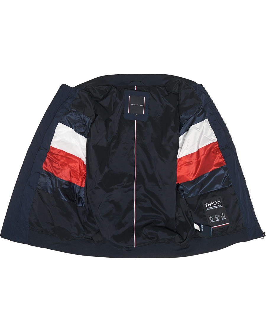 Herre | Jakker | Tommy Hilfiger | Flex Padded Bomber Jacket Desert Sky