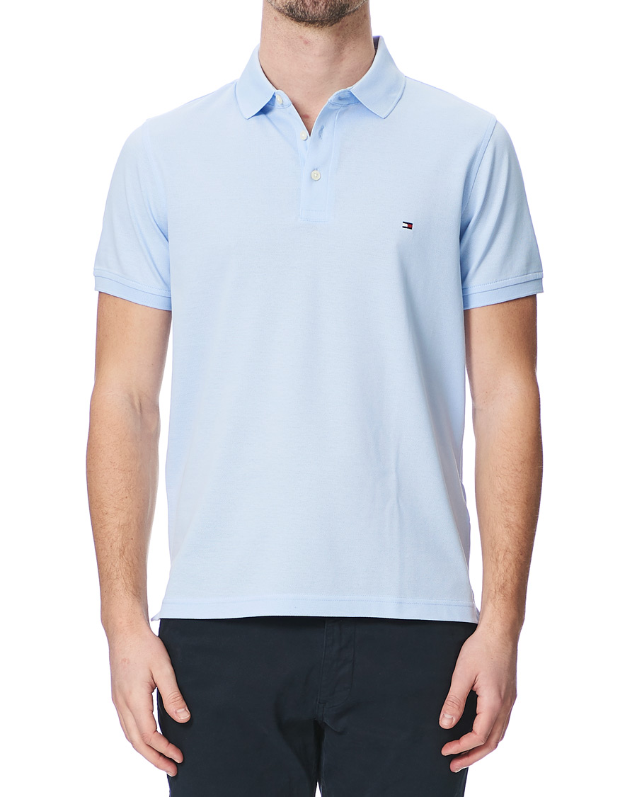 Herre | Pikéer | Tommy Hilfiger | 1985 Slim Polo Sweet Blue