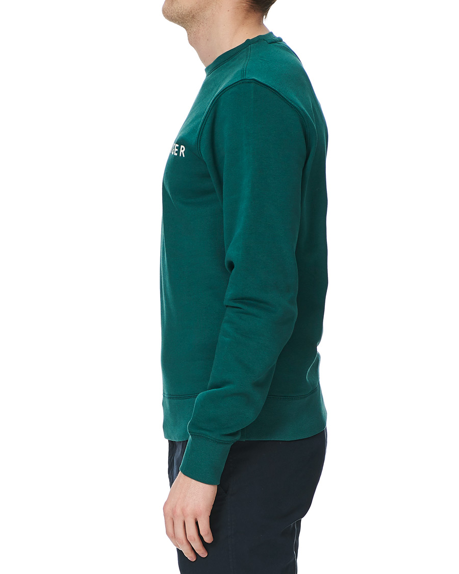 Herre | Gensere | Tommy Hilfiger | Logo Crew Neck Sweatshirt Rural Green