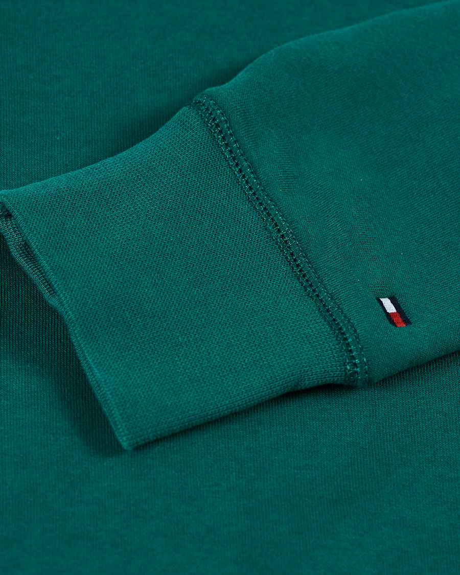 Herre | Gensere | Tommy Hilfiger | Logo Crew Neck Sweatshirt Rural Green