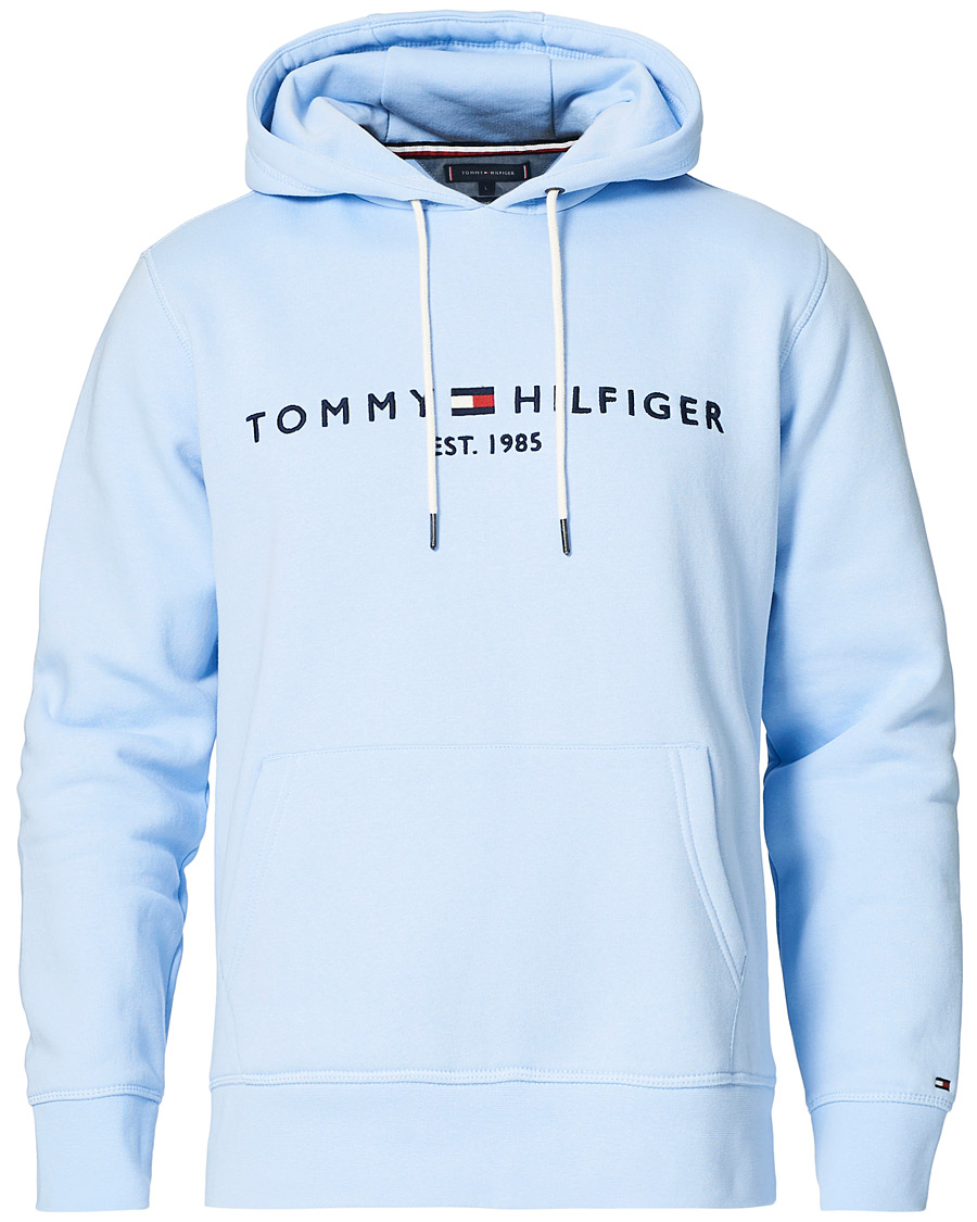 Herre | Gensere | Tommy Hilfiger | Logo Hoodie Sweet Blue