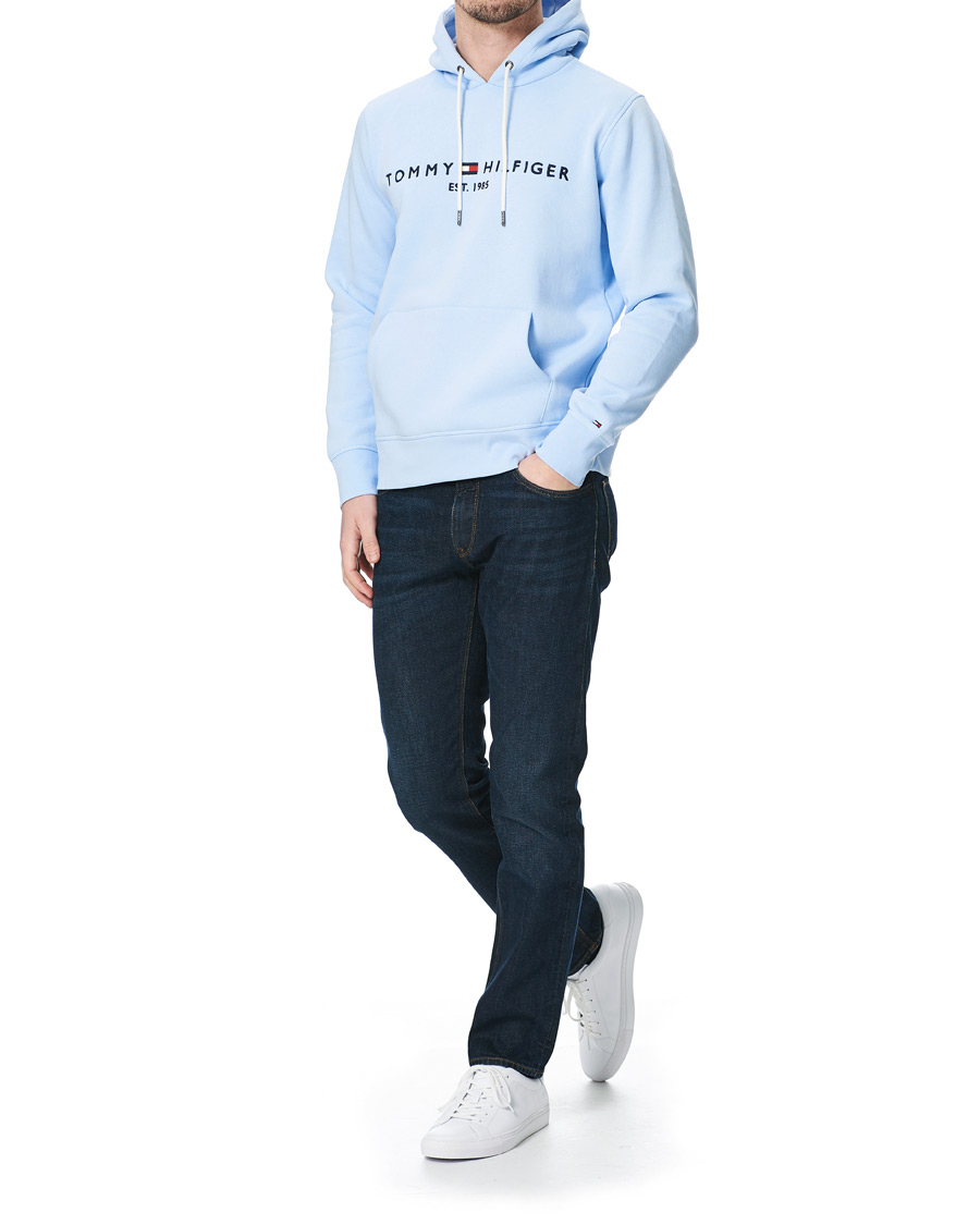 Herre | Gensere | Tommy Hilfiger | Logo Hoodie Sweet Blue