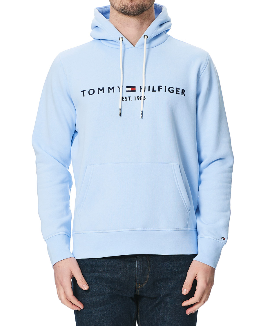 Herre | Gensere | Tommy Hilfiger | Logo Hoodie Sweet Blue