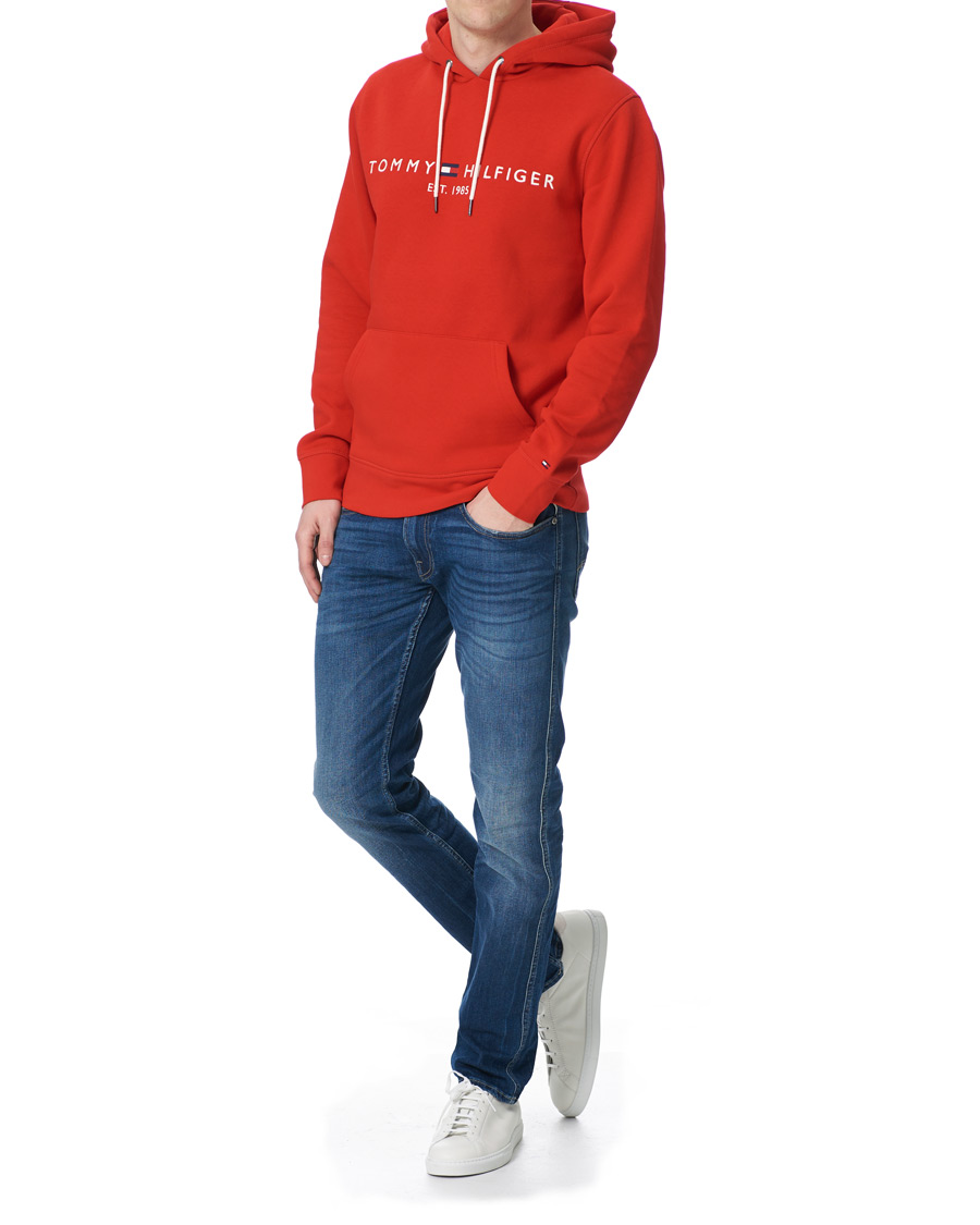 Herre | Gensere | Tommy Hilfiger | Logo Hoodie Fireworks