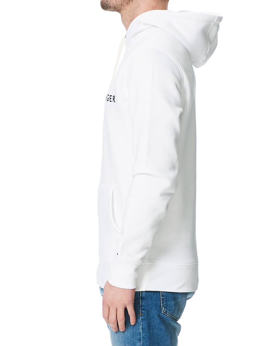 Herre | Gensere | Tommy Hilfiger | Logo Hoodie White