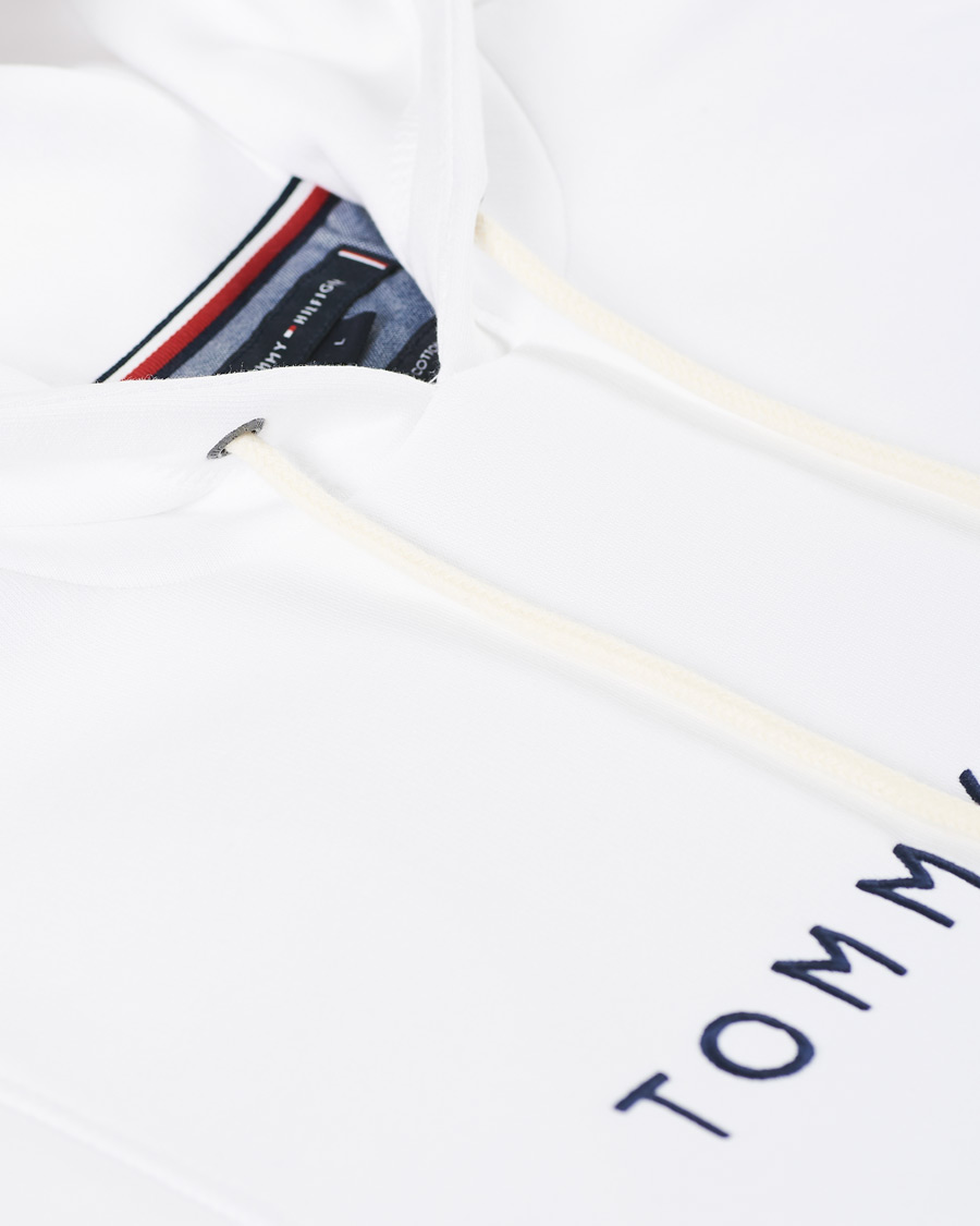 Herre | Gensere | Tommy Hilfiger | Logo Hoodie White