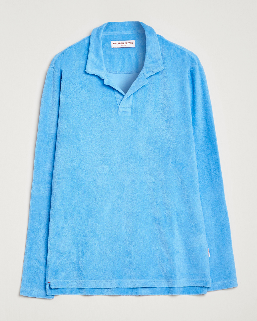 Herre | Gensere | Orlebar Brown | Terry Long Sleeve Polo Riviera