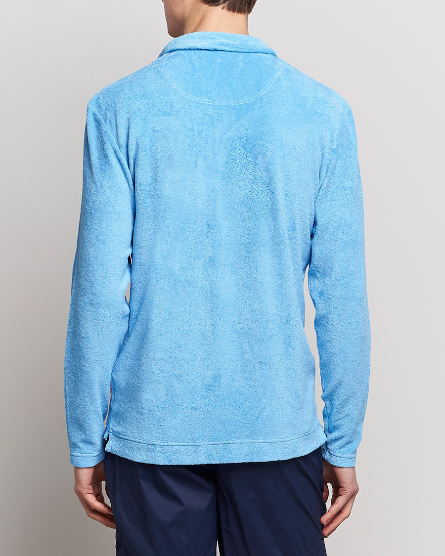 Herre | Gensere | Orlebar Brown | Terry Long Sleeve Polo Riviera