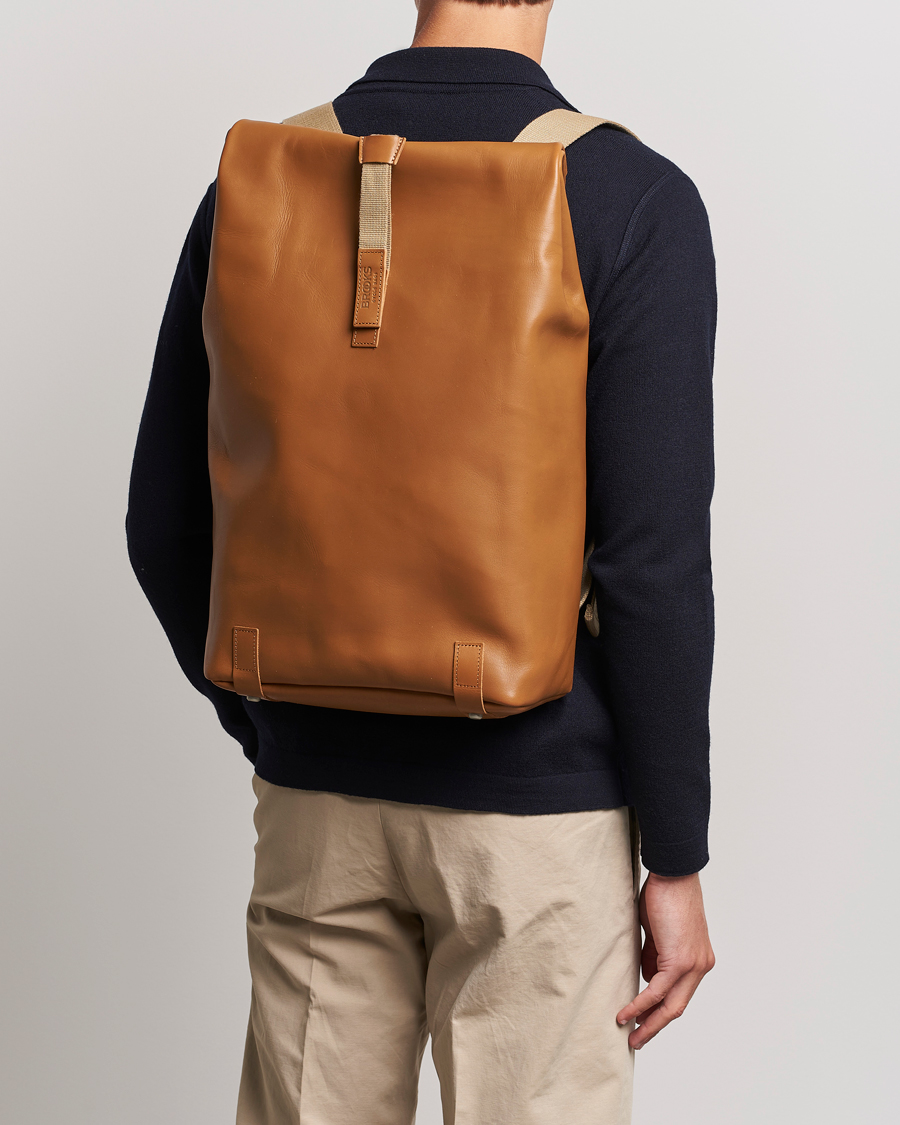 Herre | Avdelinger | Brooks England | Pickwick Large Leather Backpack Honey