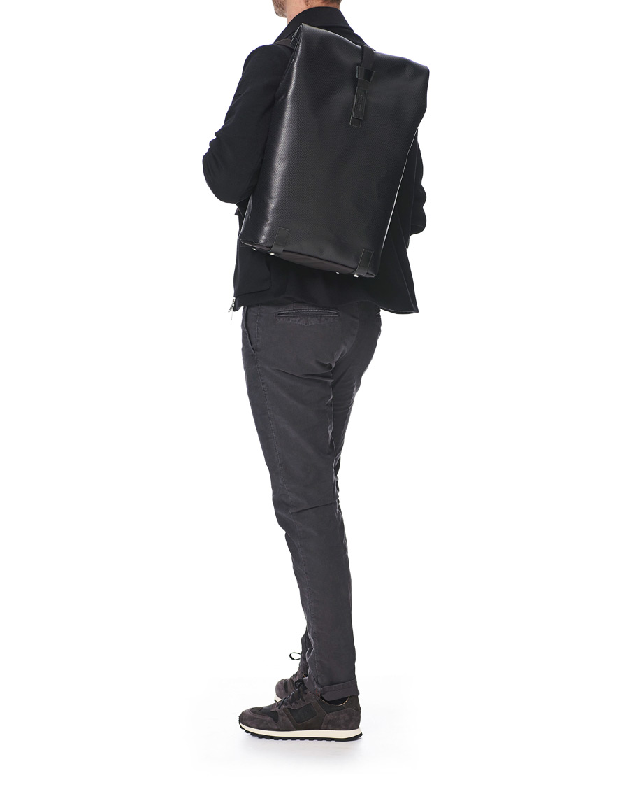 Herre | Brooks England Pickwick Reflective Leather Backpack Black | Brooks England | Pickwick Reflective Leather Backpack Black