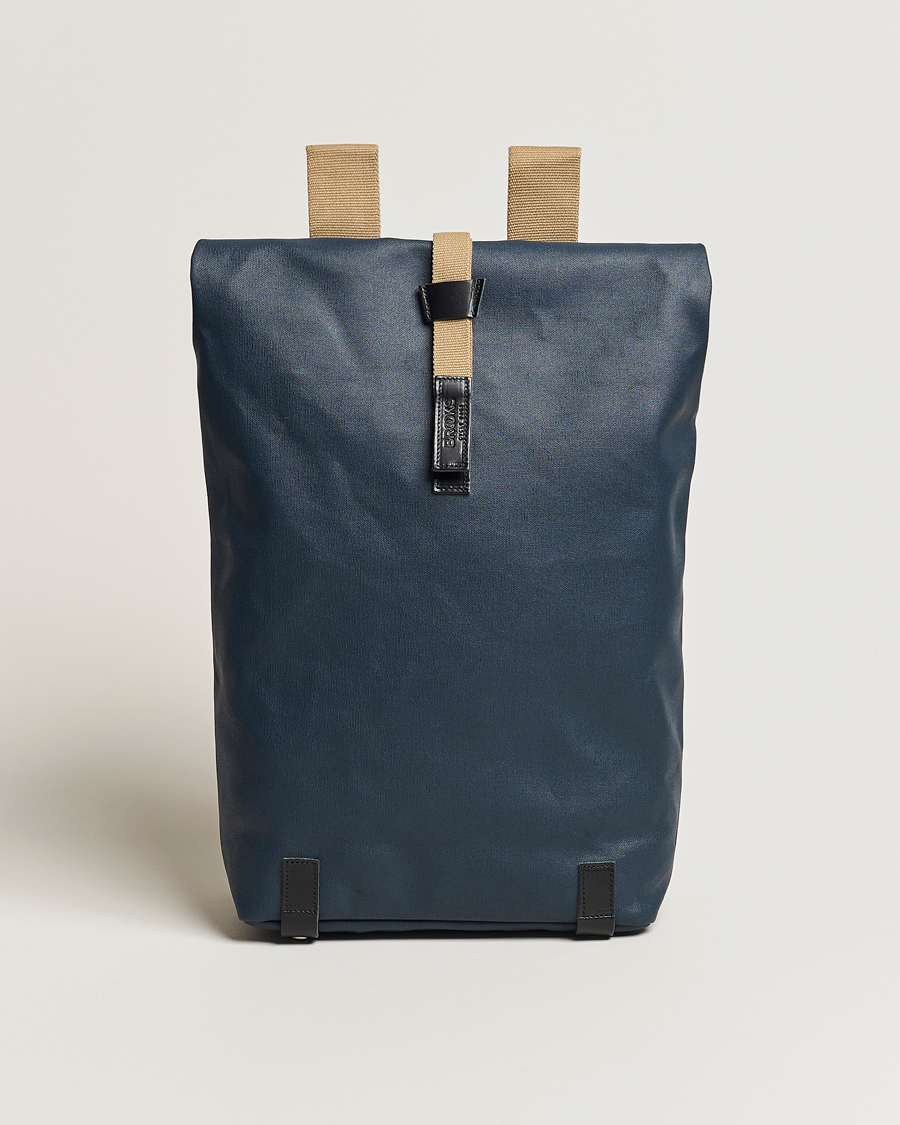 Herre | Vesker | Brooks England | Pickwick Cotton Canvas 26L Backpack Dark Blue/Black