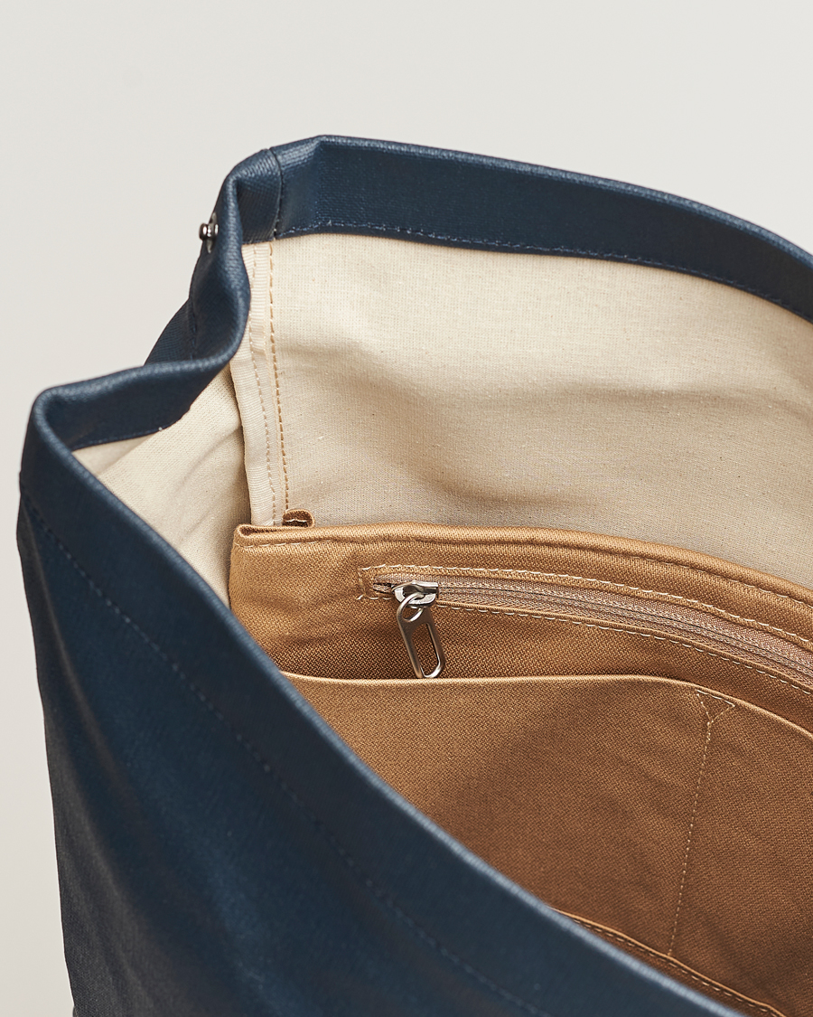 Herre | Vesker | Brooks England | Pickwick Cotton Canvas 26L Backpack Dark Blue/Black