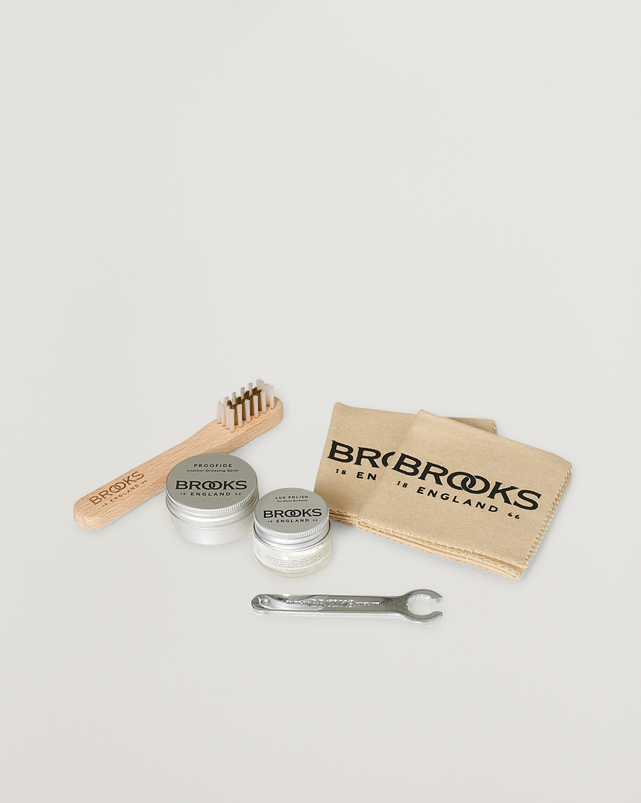 Herre | Til hjemmet | Brooks England | Premium Leather Saddle Care Kit