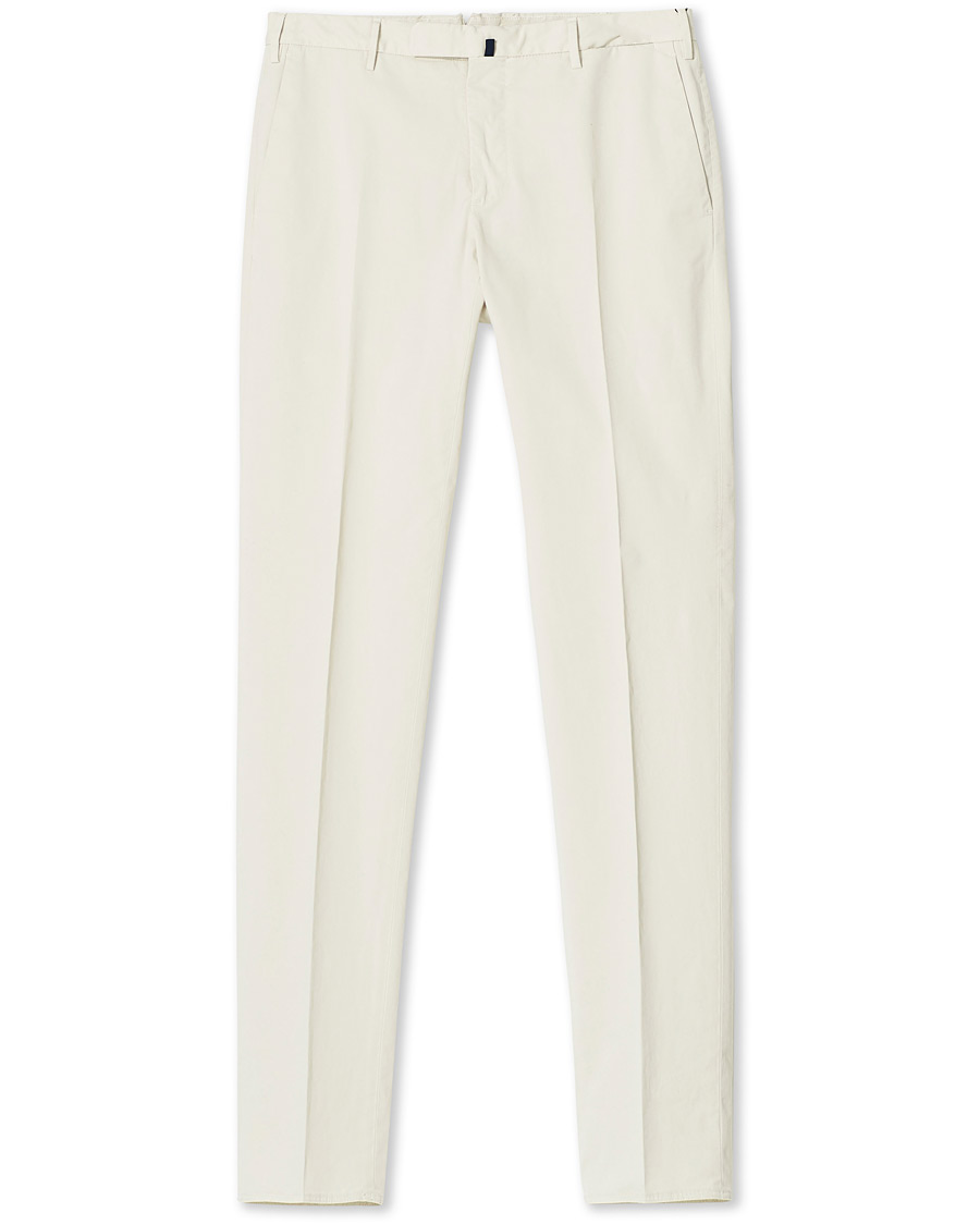 Herre | Bukser | Incotex | Slim Fit Stretch Chinos Sand