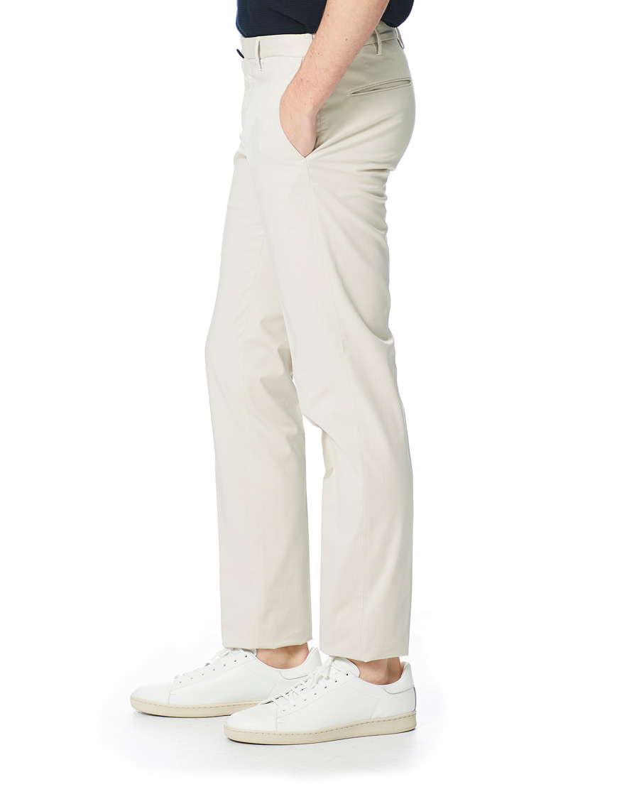 Herre | Bukser | Incotex | Slim Fit Stretch Chinos Sand