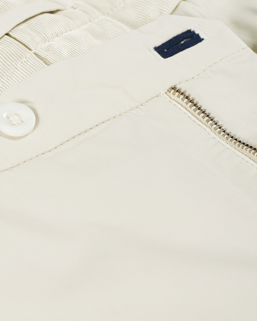 Herre | Bukser | Incotex | Slim Fit Stretch Chinos Sand