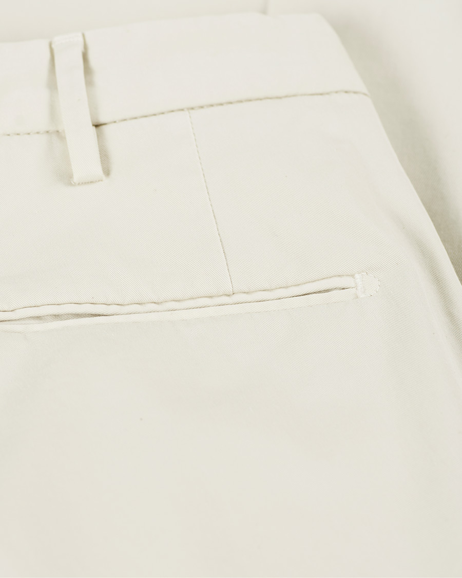 Herre | Bukser | Incotex | Slim Fit Stretch Chinos Sand