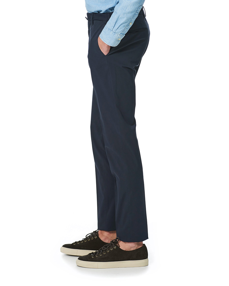 Herre | Bukser | Incotex | Slim Fit Stretch Chinos Navy