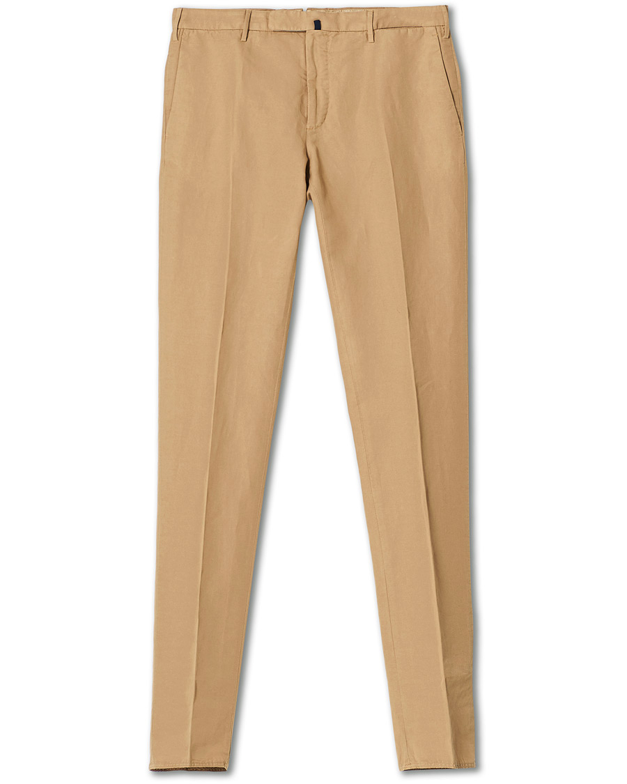 Herre | Bukser | Incotex | Slim Fit Chinolino Trousers Beige