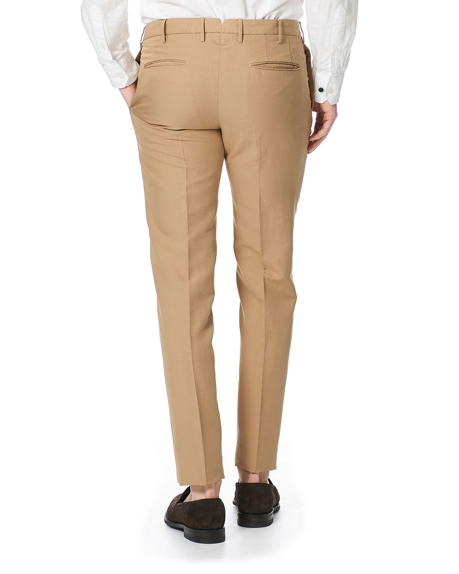 Herre | Bukser | Incotex | Slim Fit Chinolino Trousers Beige