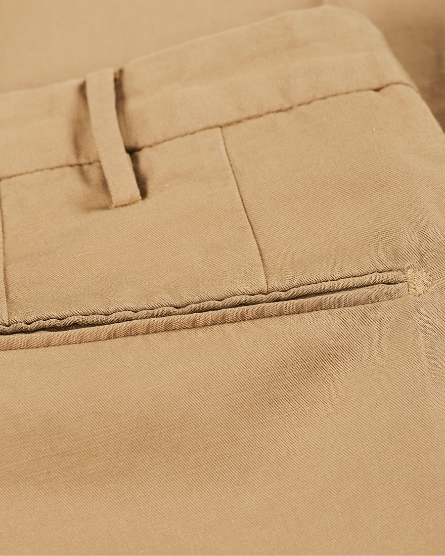 Herre | Bukser | Incotex | Slim Fit Chinolino Trousers Beige