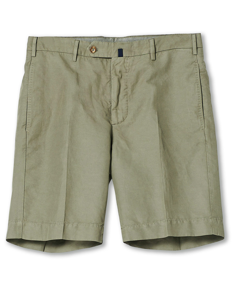 Herre | Shorts | Incotex | Chinolino Shorts Light Green