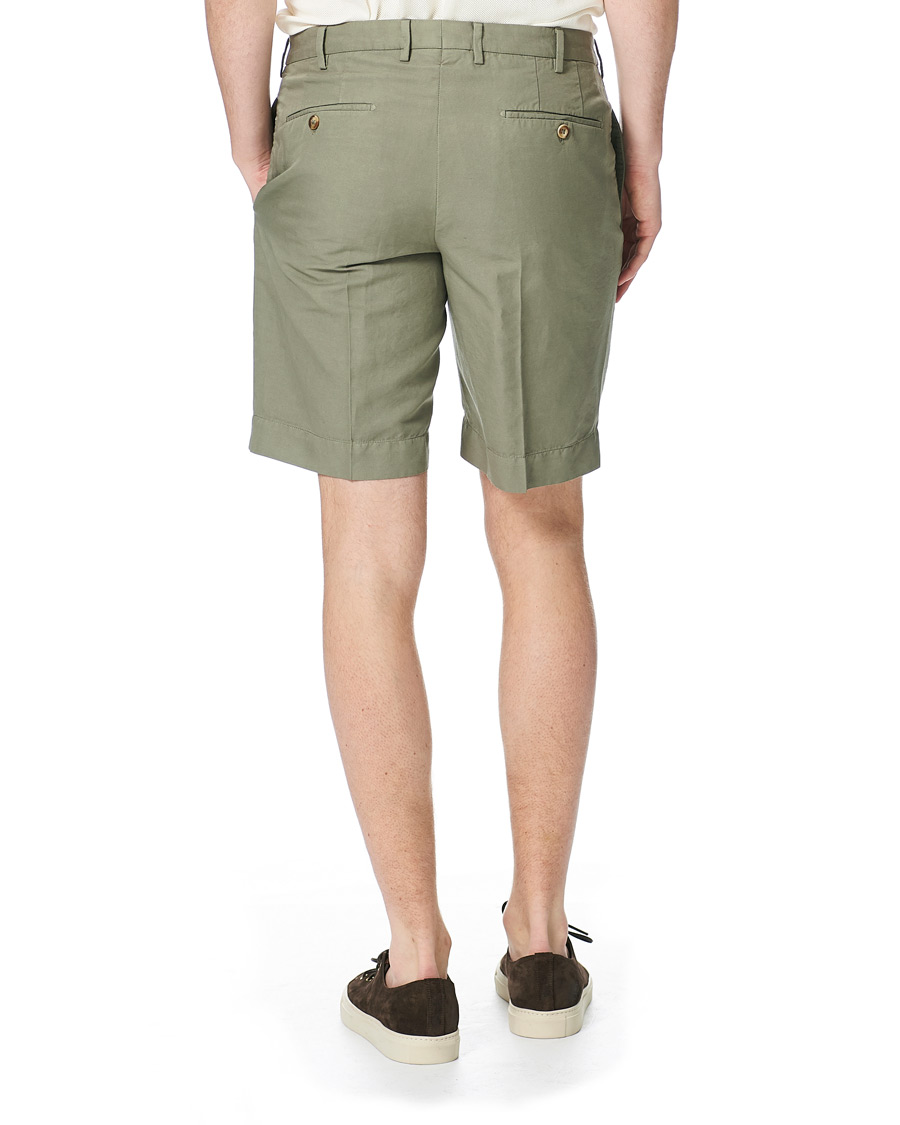 Herre | Shorts | Incotex | Chinolino Shorts Light Green