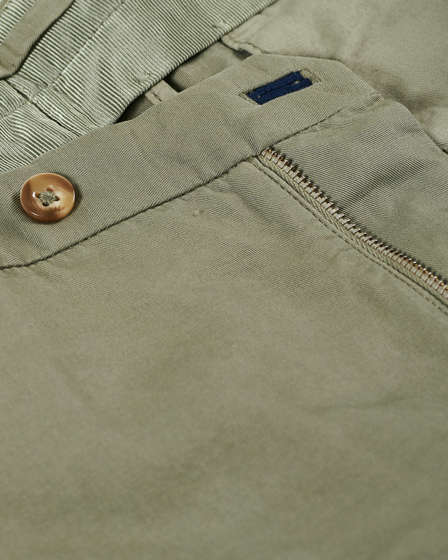 Herre | Shorts | Incotex | Chinolino Shorts Light Green