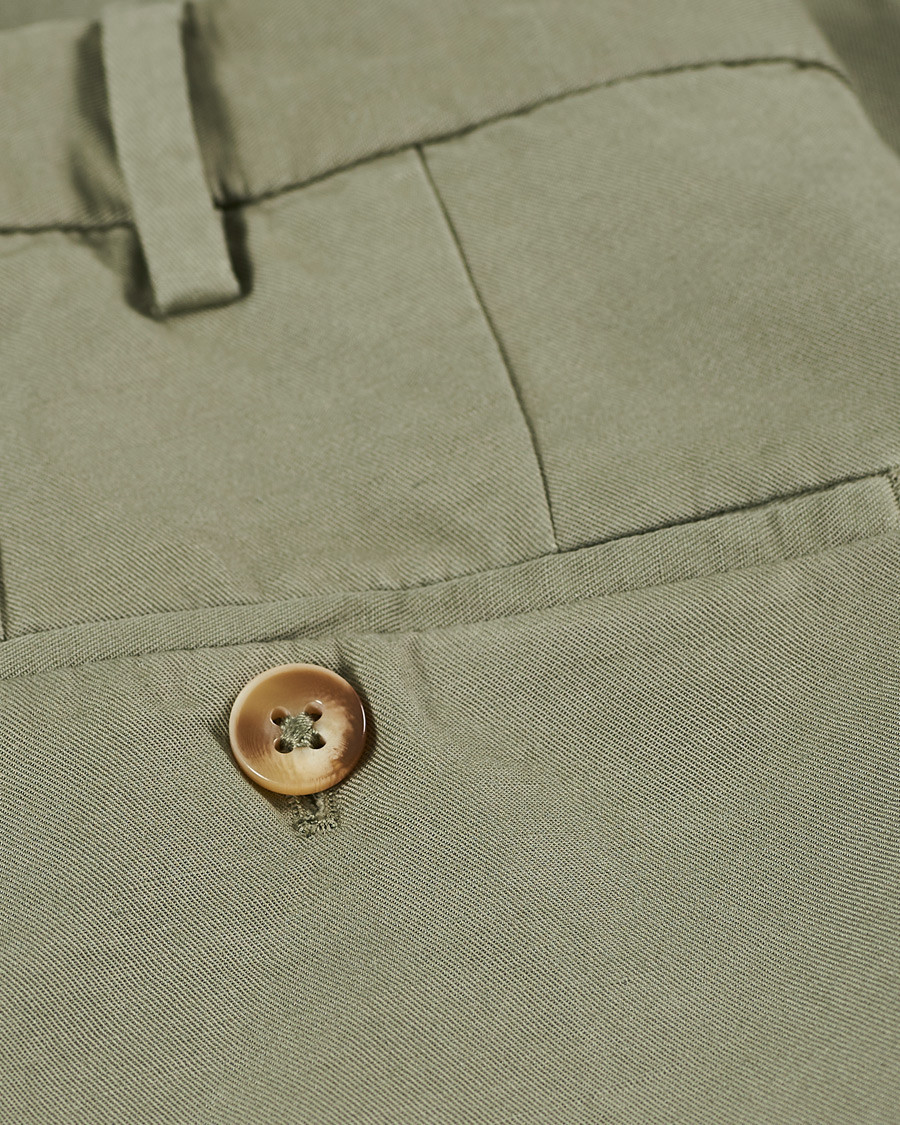 Herre | Shorts | Incotex | Chinolino Shorts Light Green