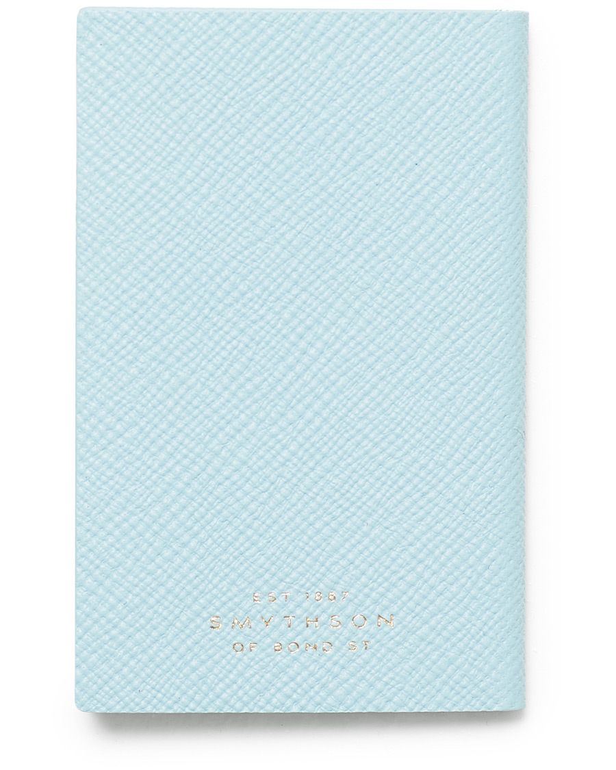 Herre | Smythson Crossgrain Notebook Eue de Nil Untitled | Smythson | Crossgrain Notebook Eue de Nil Untitled