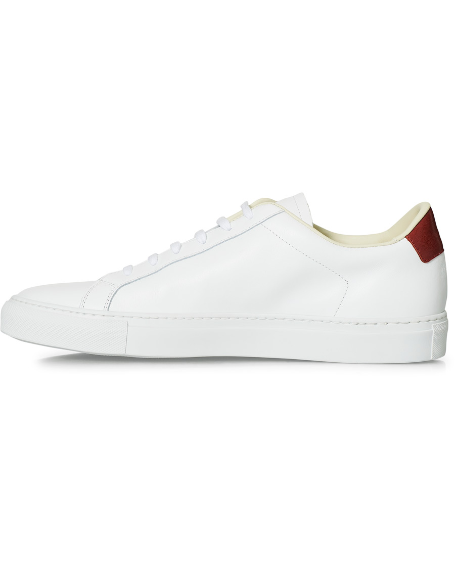 Herre | Common Projects Retro Achilles Sneaker White/Red | Common Projects | Retro Achilles Sneaker White/Red