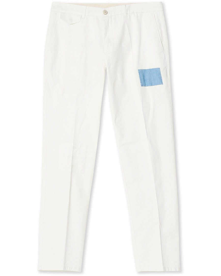 Herre | Bukser | Altea | Patch Cotton Chinos White
