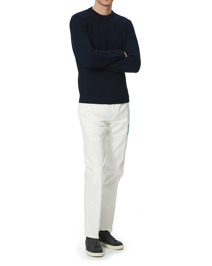 Herre | Bukser | Altea | Patch Cotton Chinos White